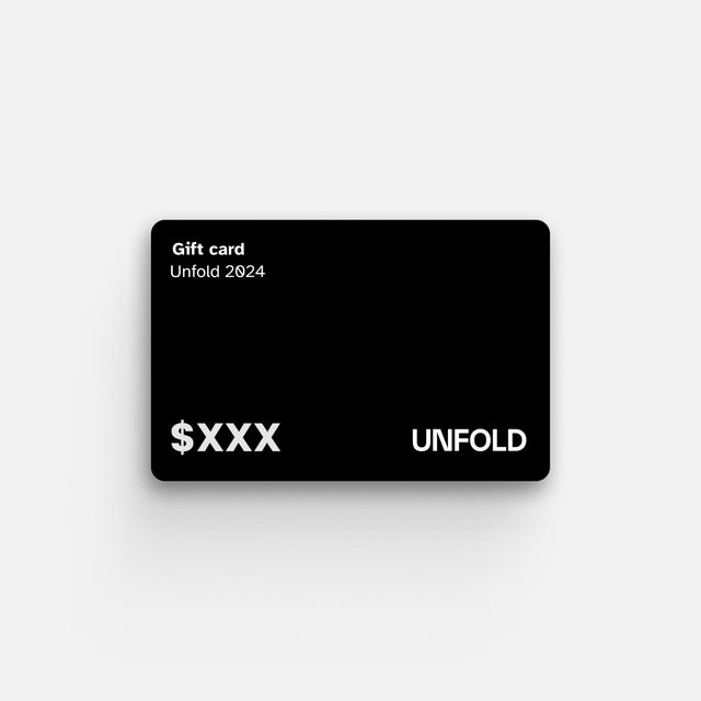 UNFOLD e-gift Card